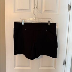 INC International Concepts Women's High Waist Dark Shorts